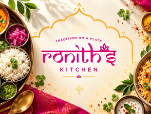 Ronith's kitchen Branding