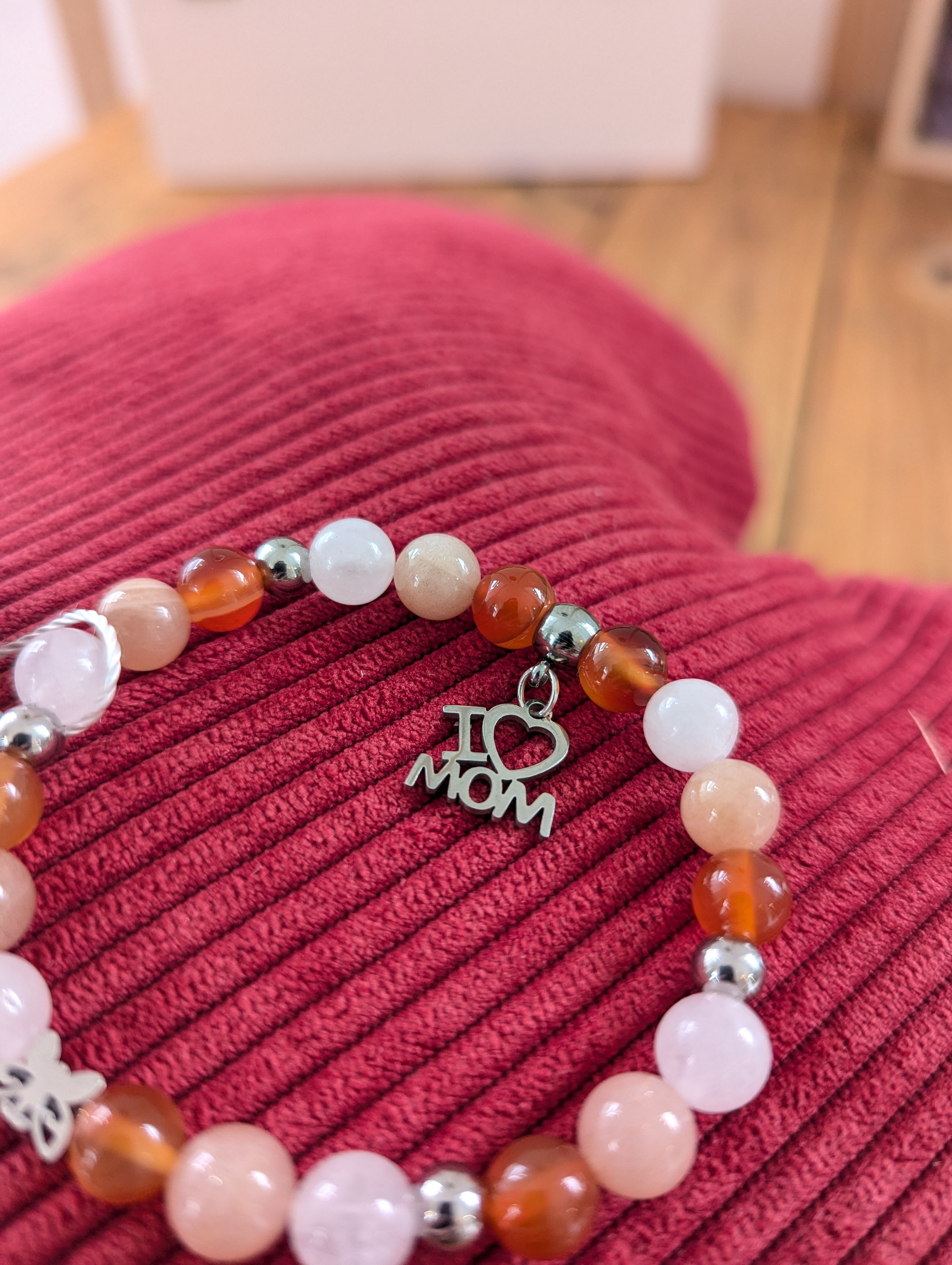 Bracelet fête des mères "énergie et vitalité"