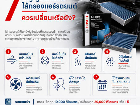 เปลี่ยนกรองแอร์