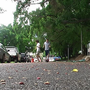 inflatable man dance