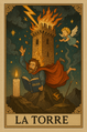 ARCANOS DEL TAROT : LA TORRE.
