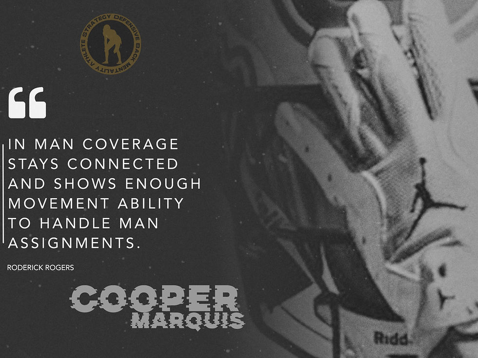 Cooper Marquis: 2027 Cornerback Prospect Showing FCS Potential