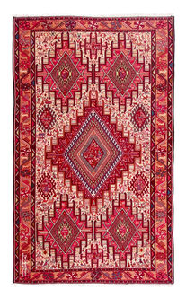 Alfombra Tapete Sumak artesanal de lana hecho a mano con diseño geométrico tradicional turco persa étnico.