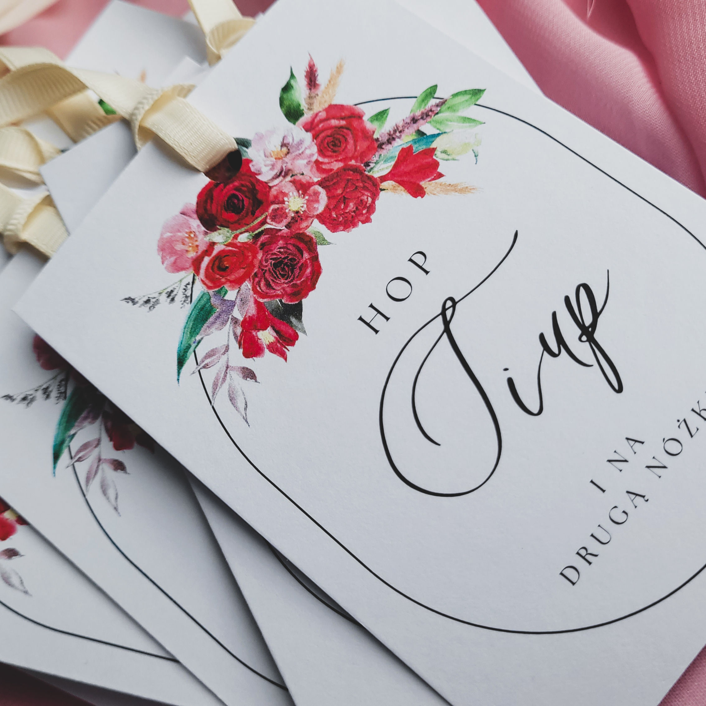 Zawieszka na weselne trunki Mia