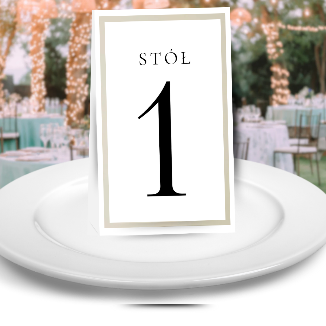 Numery na stół