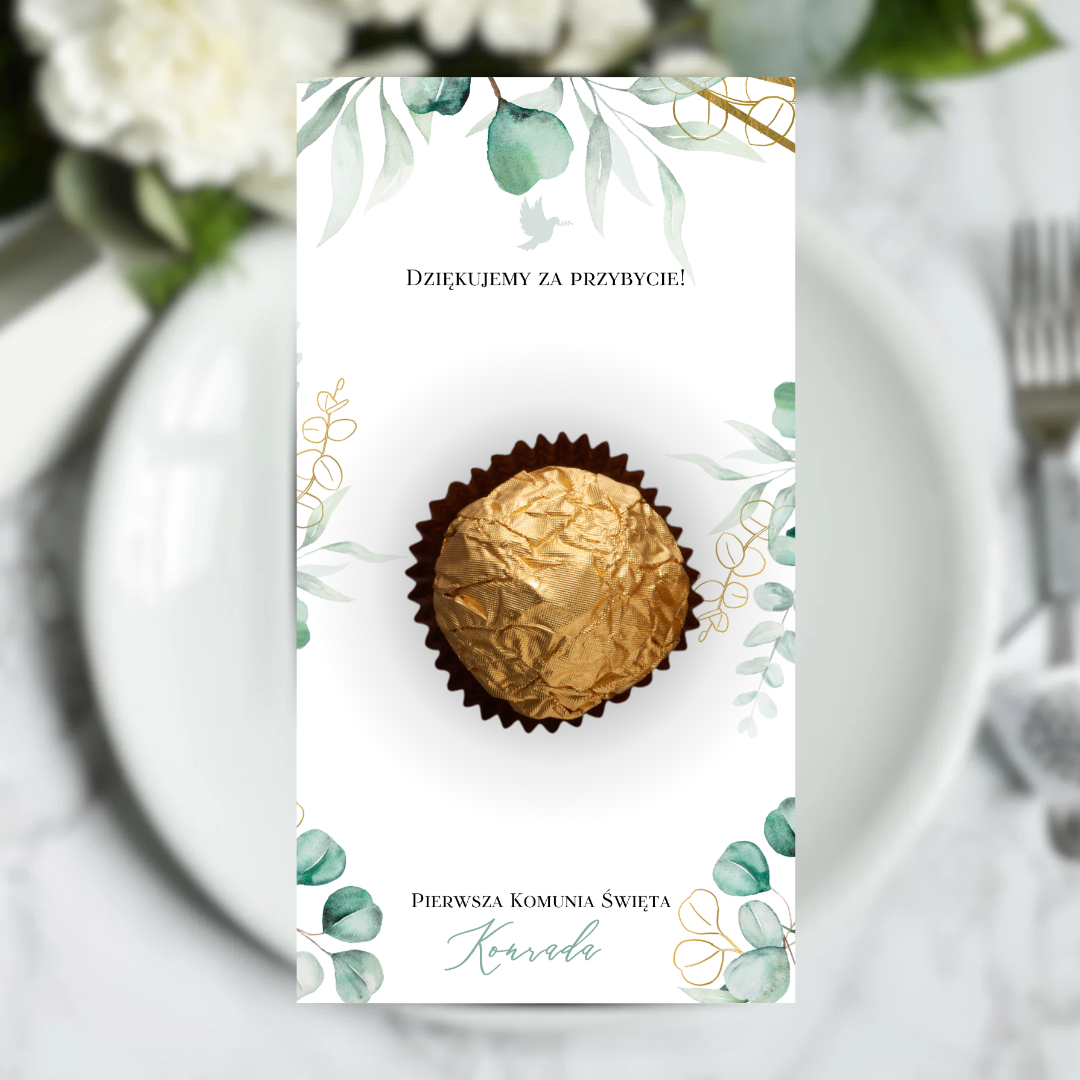 Karteczka do czekoladki Ferrero K139