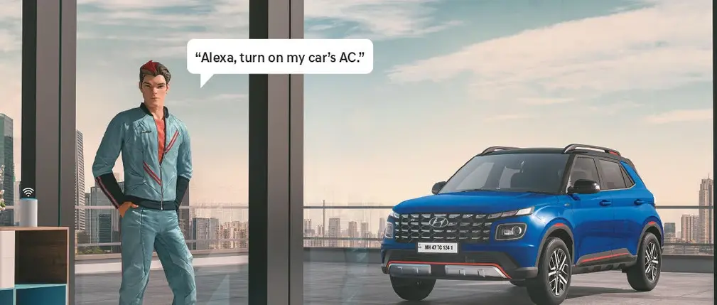 Home to car(H2C) with Alexa and Google Voice assistant*