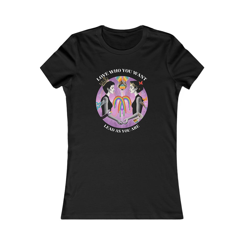 Thumbnail: Pride-Inspired Feminist Women's Tee