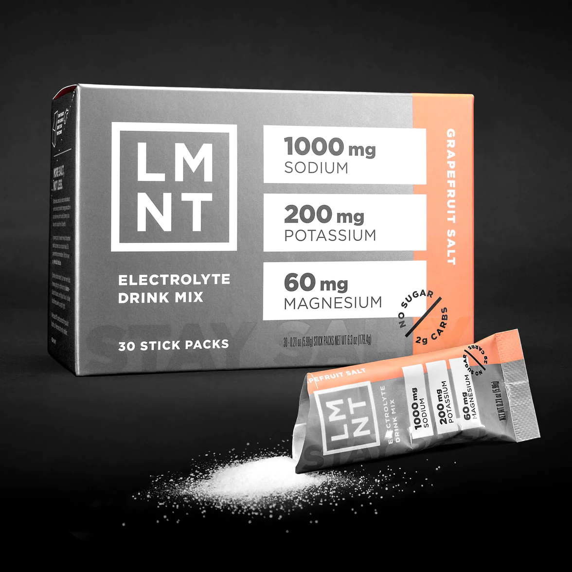 LMNT ZeroSugar Electrolytes (GRAPEFRUIT FLAVOR) 289 Sports