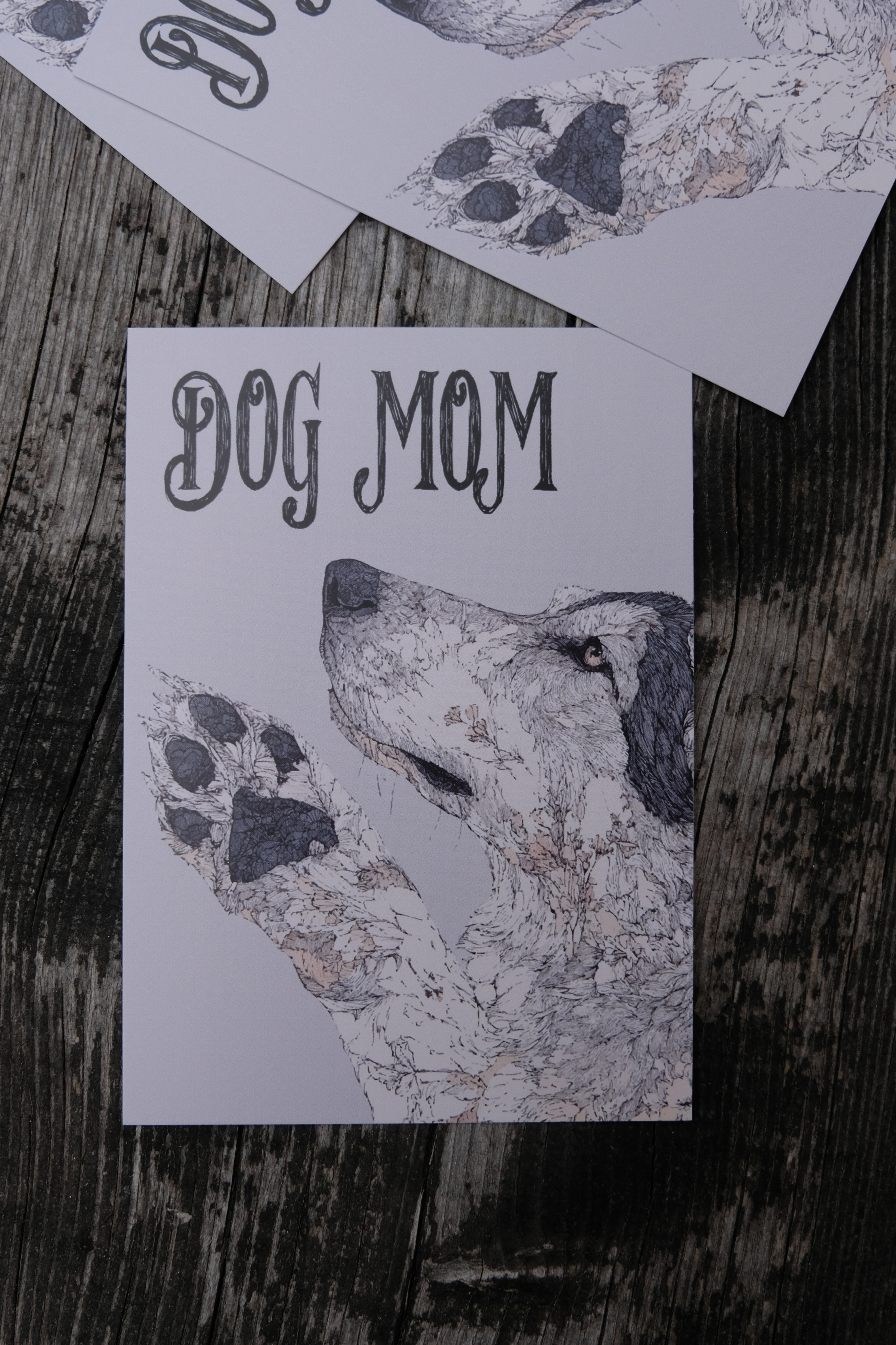 Carte DOG MOM