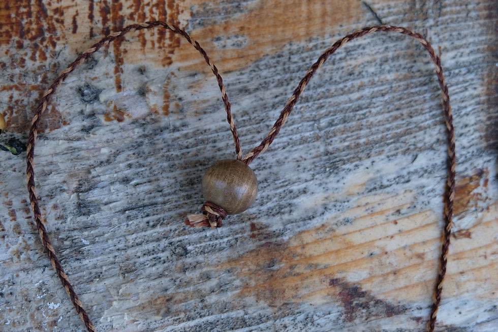 Miniature : Collier Ginkgo