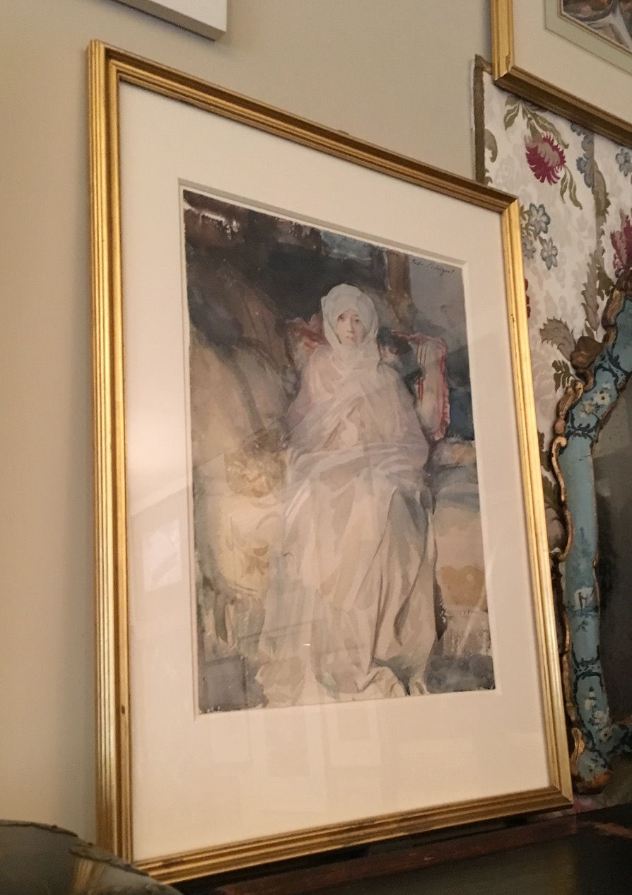 Mrs. Gardner in White by John Singer Sargent. Photo by Diana Dinverno.