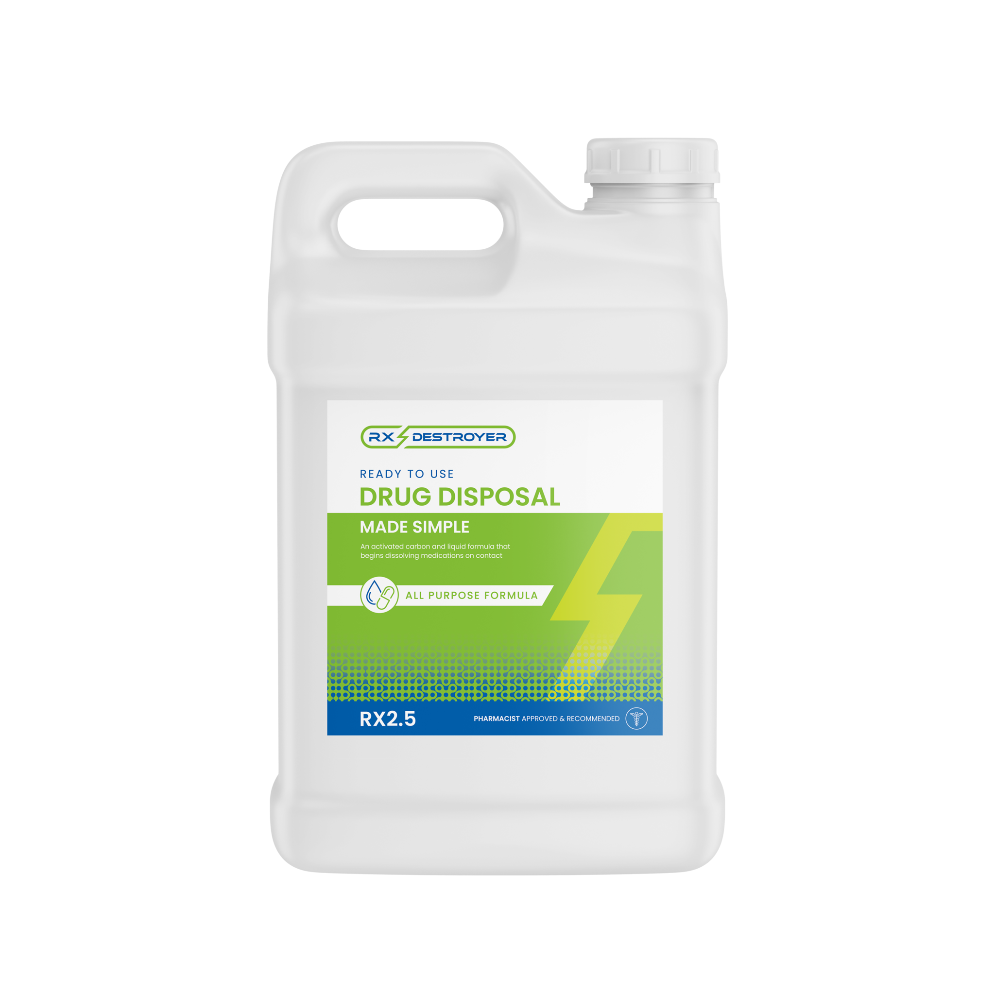 Rx DESTROYER-All-Purpose Formula 2.5 Gallon Bottles