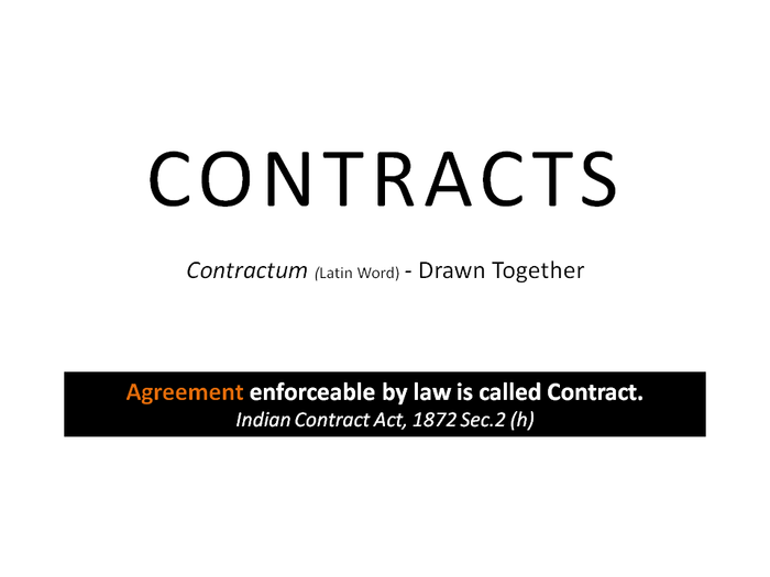 Types of Contracts