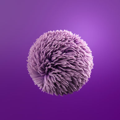 Purple Puff Ball