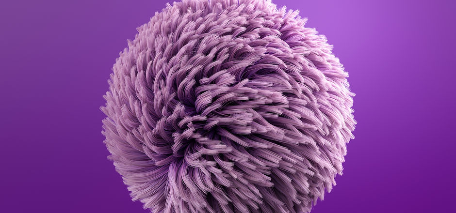 Purple Puff Ball