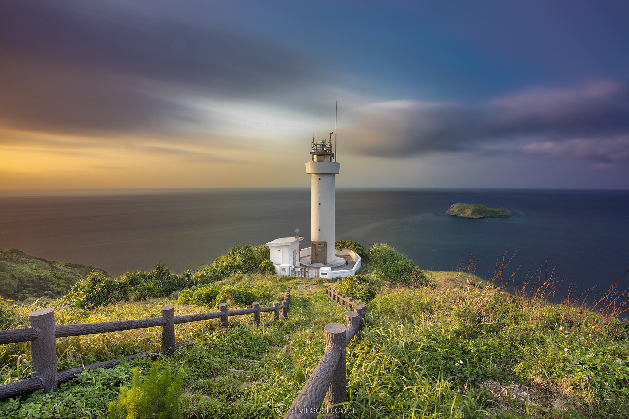 Scenic lighthouse