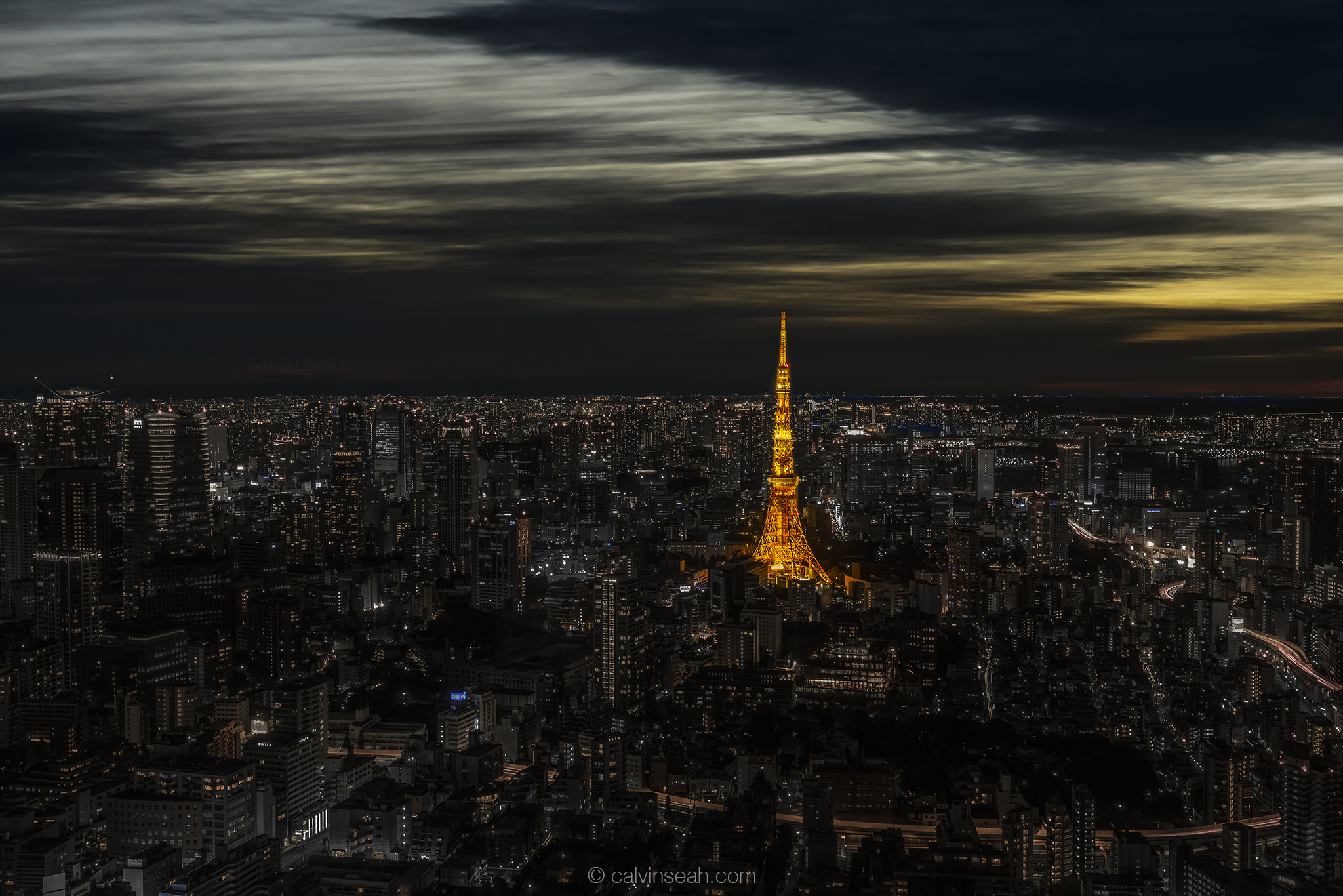 Towering lights