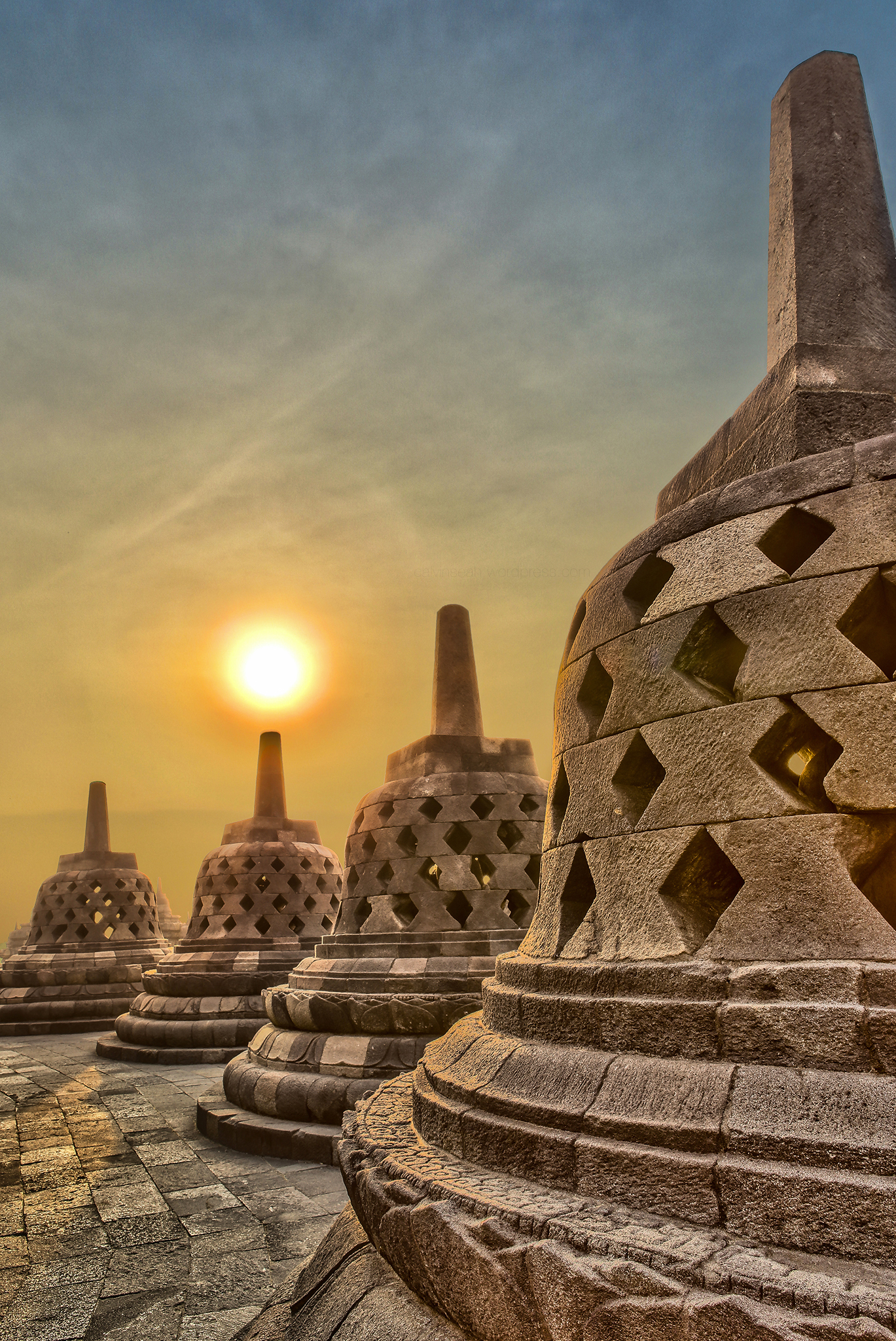 Borobudur Temple sunrise