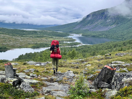 Padjelantaleden dag 2: Blöta Tarradalen