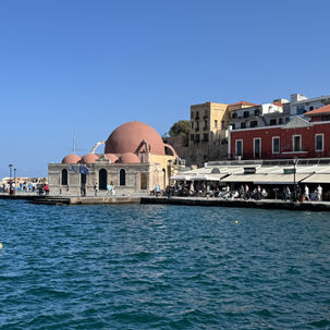 Harbor in Crete