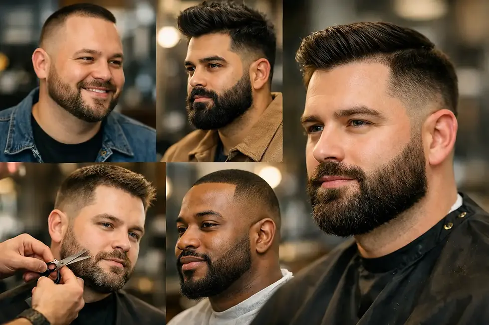 7 Best Beard Styles for Round Faces to Try