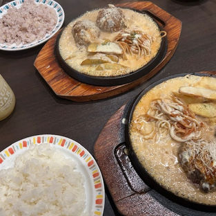 太田市のハンバーグ【ひしめき亭】