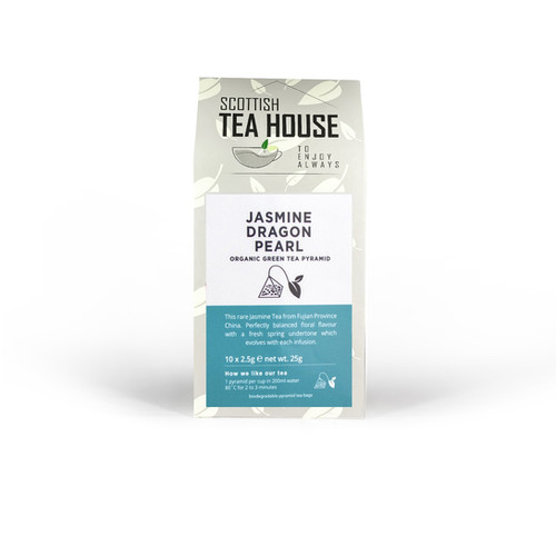 Jasmine Dragon Pearl Green Tea Pyramid | Scottish Tea House