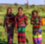 women smiling africa