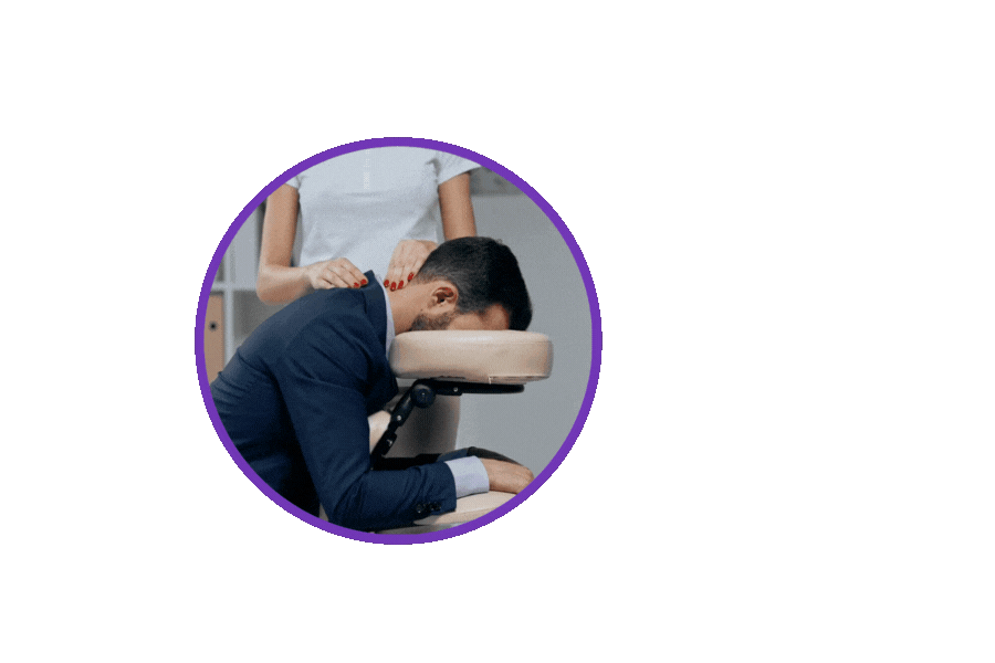 Animação circular colorida da marca Holos, com movimento suave e hipnótico