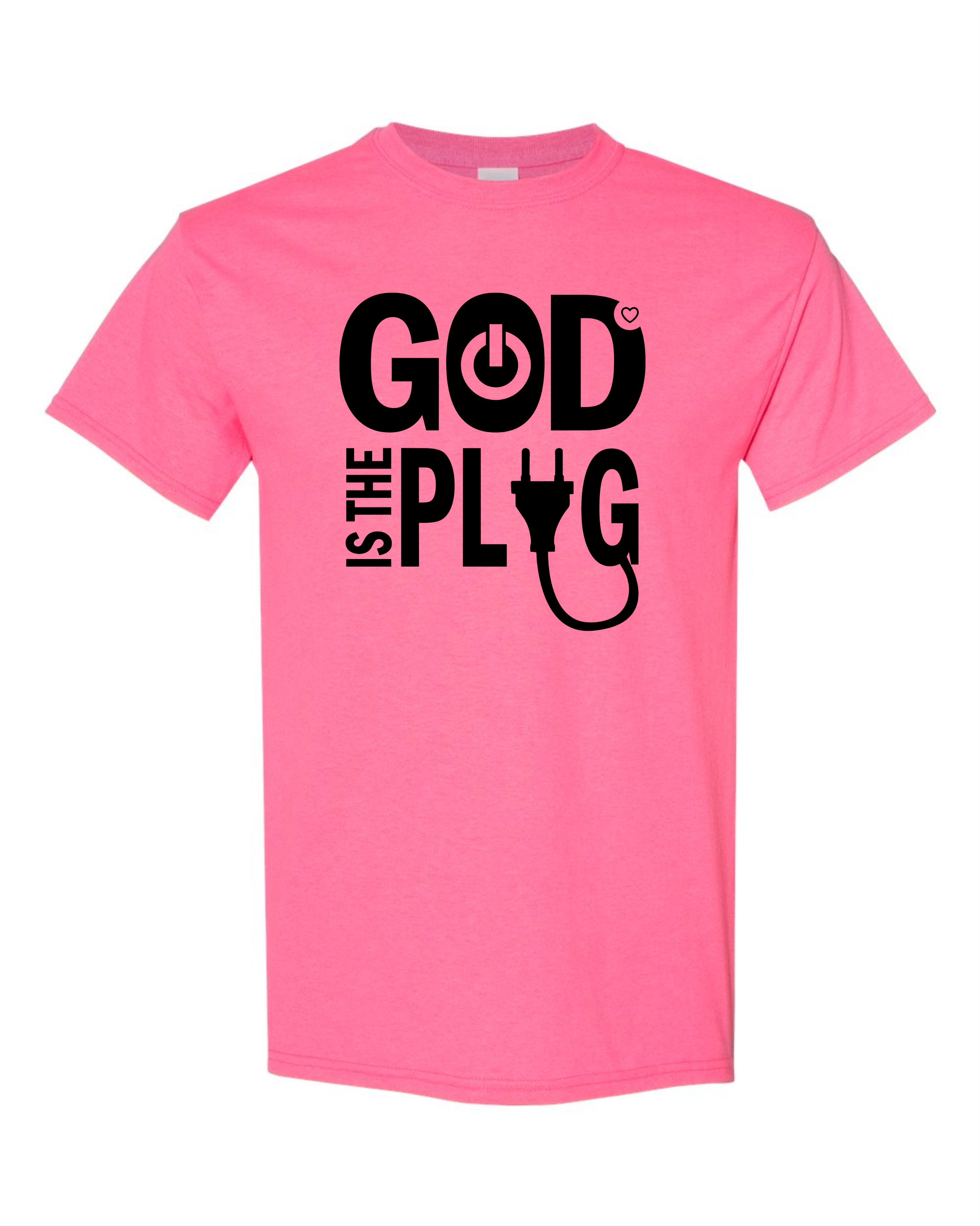 God Is The Plug Short-Sleeve Unisex T-Shirt