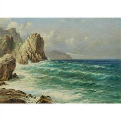 Michele Federico The sea at Capri