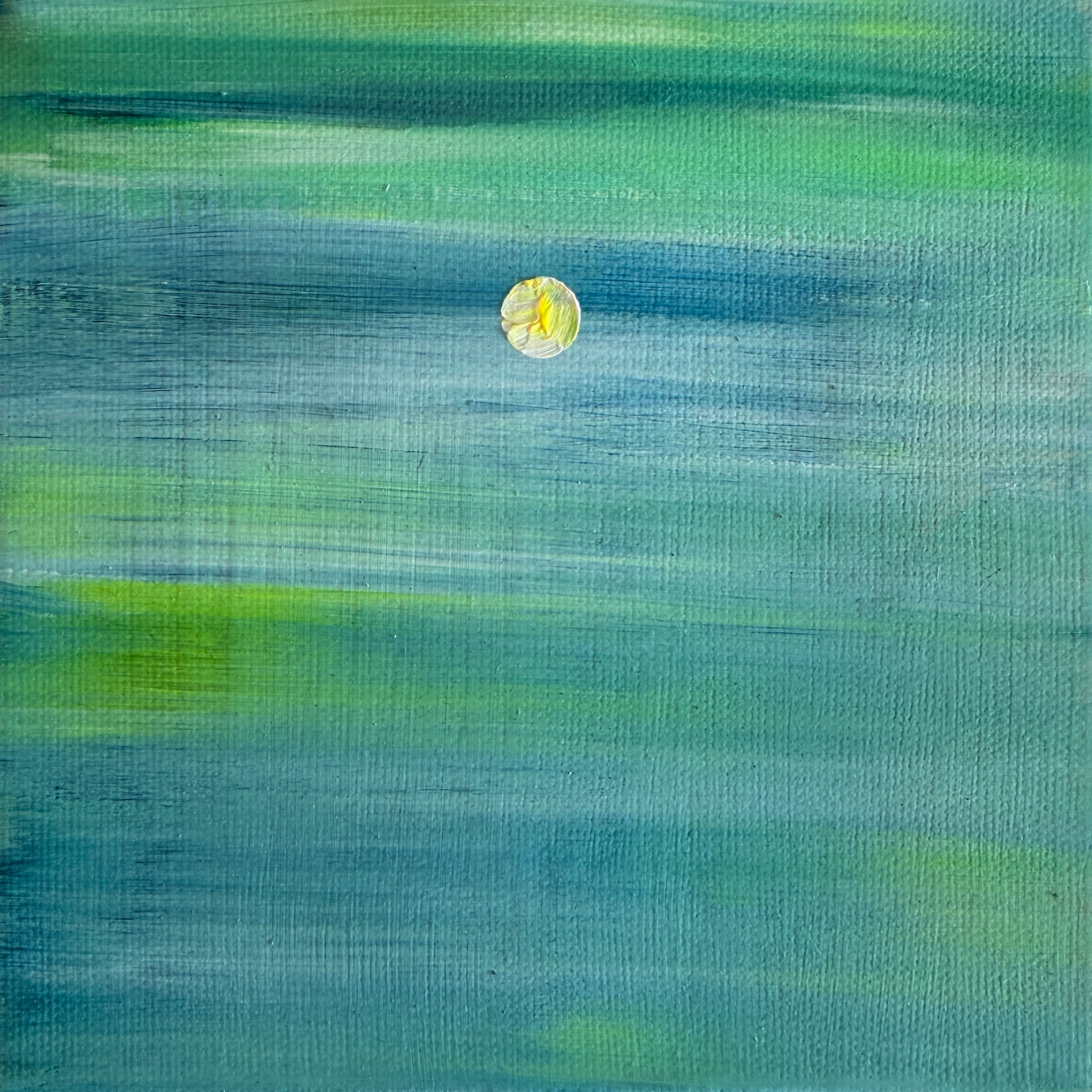 Ripple 014 original acrylic painting on canvas by Drica Lobo from the Ripple collection