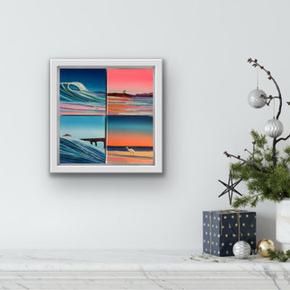 drica lobo mini paintings art challenge gift