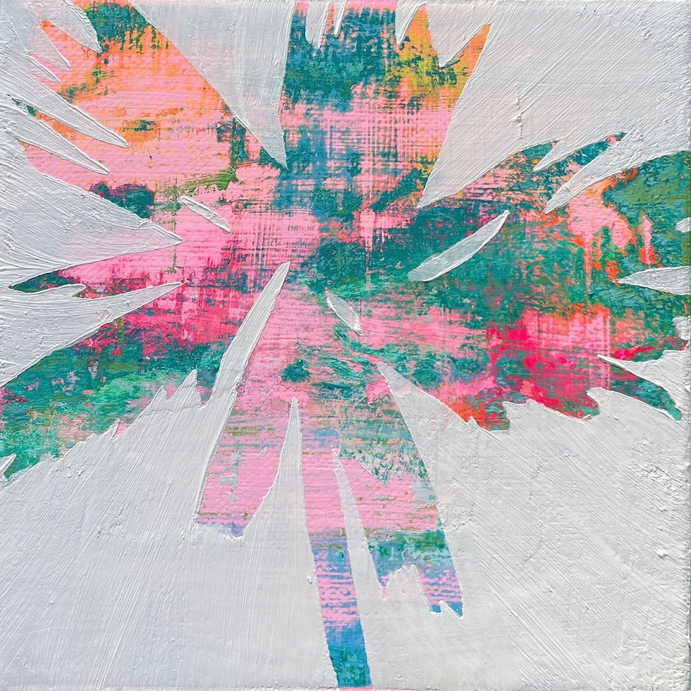 Ripple 010 original acrylic painting on canvas by Drica Lobo from the Ripple collection