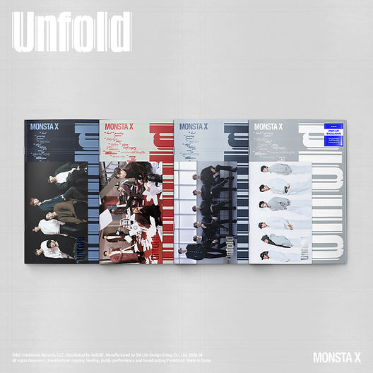 hello82 MONSTA X - Unfold Photobook POP-UP EXCLUSIVE | K-POP KORNER