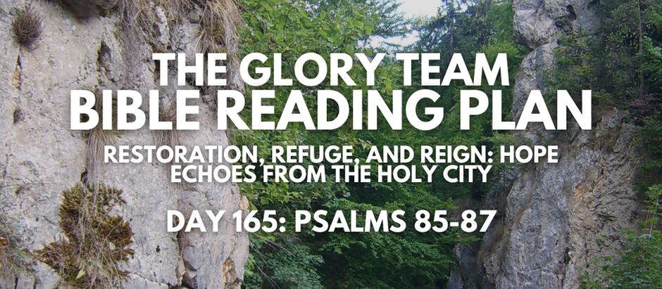 Restoration, Refuge, and Reign: Hope Echoes from the Holy City