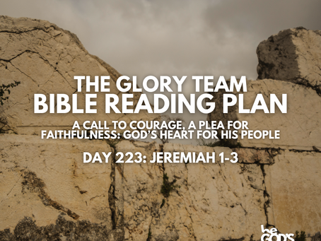 A Call to Courage, a Plea for Faithfulness: God’s Heart for His People