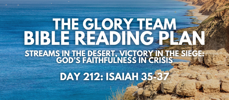 Streams in the Desert, Victory in the Siege: God’s Faithfulness in Crisis