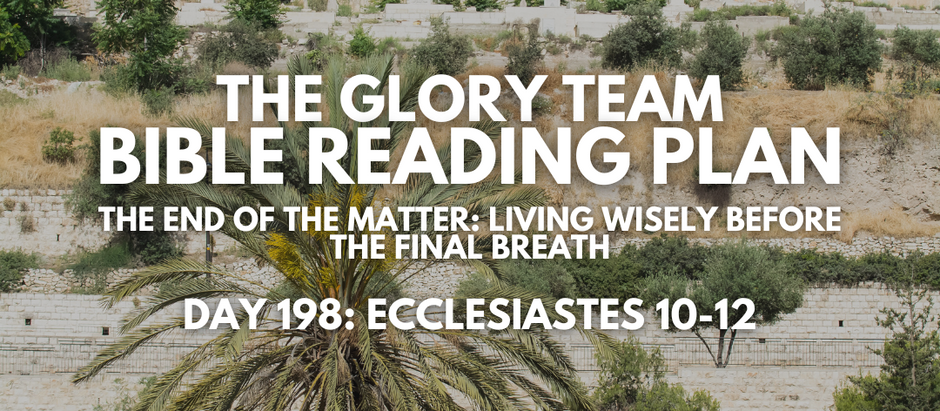 The End of the Matter: Living Wisely Before the Final Breath