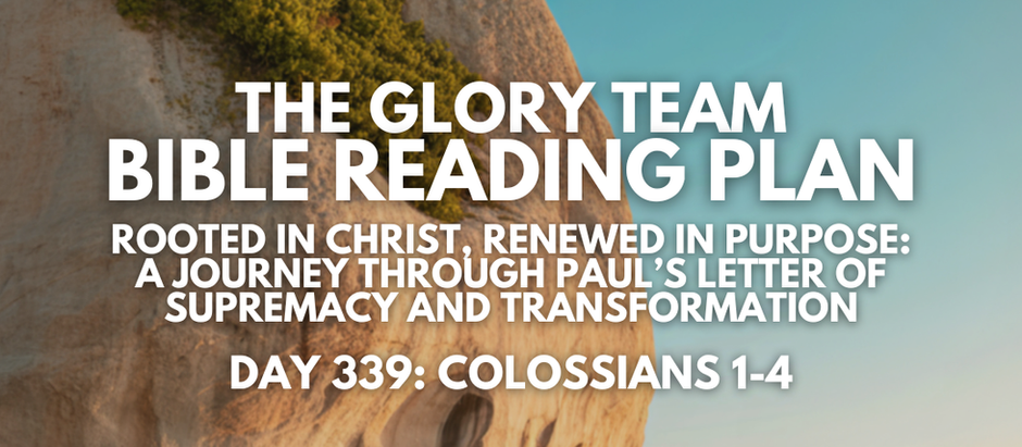 Rooted in Christ, Renewed in Purpose: A Journey Through Paul’s Letter of Supremacy and Transformation