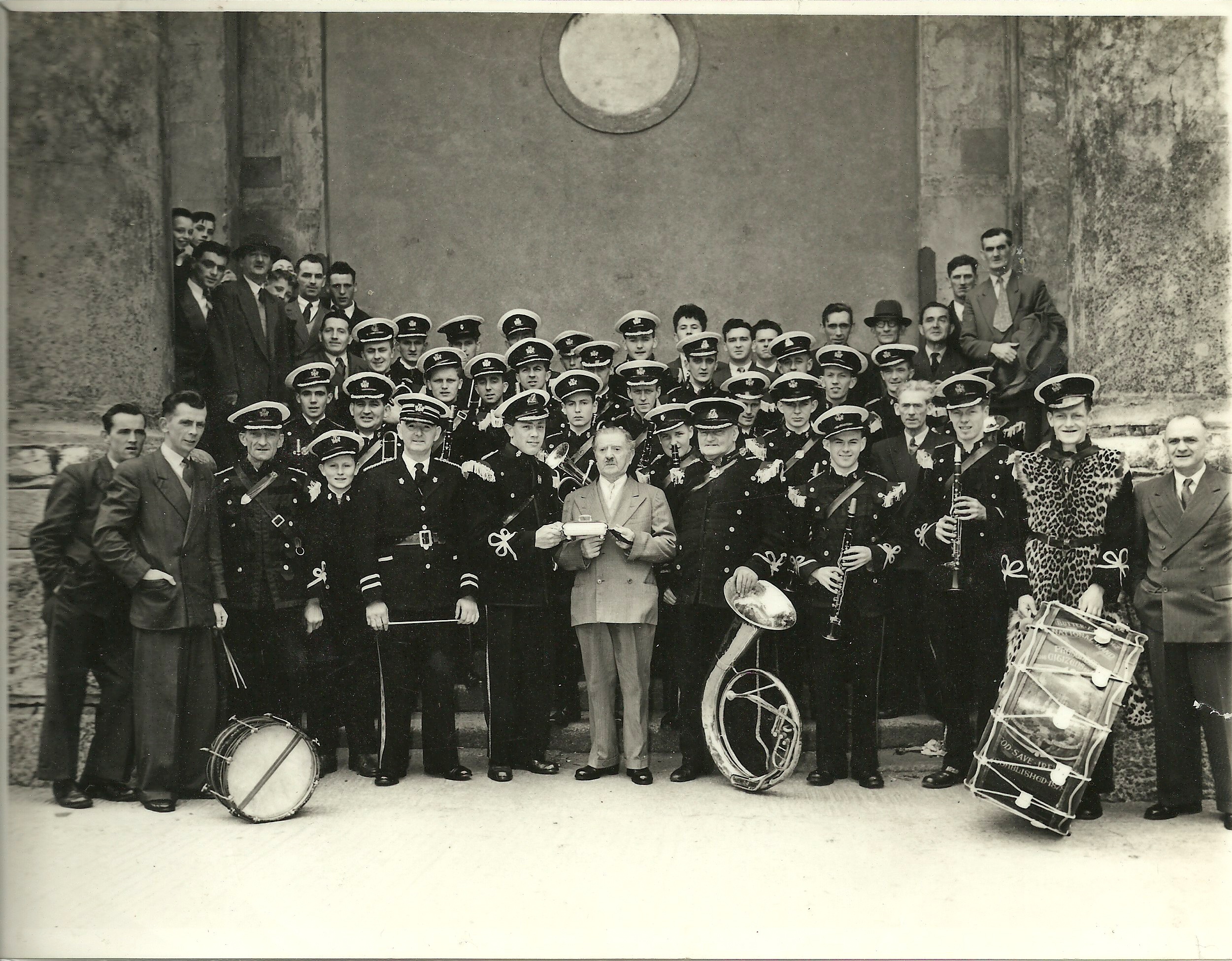 Butter Exchange Band 1955