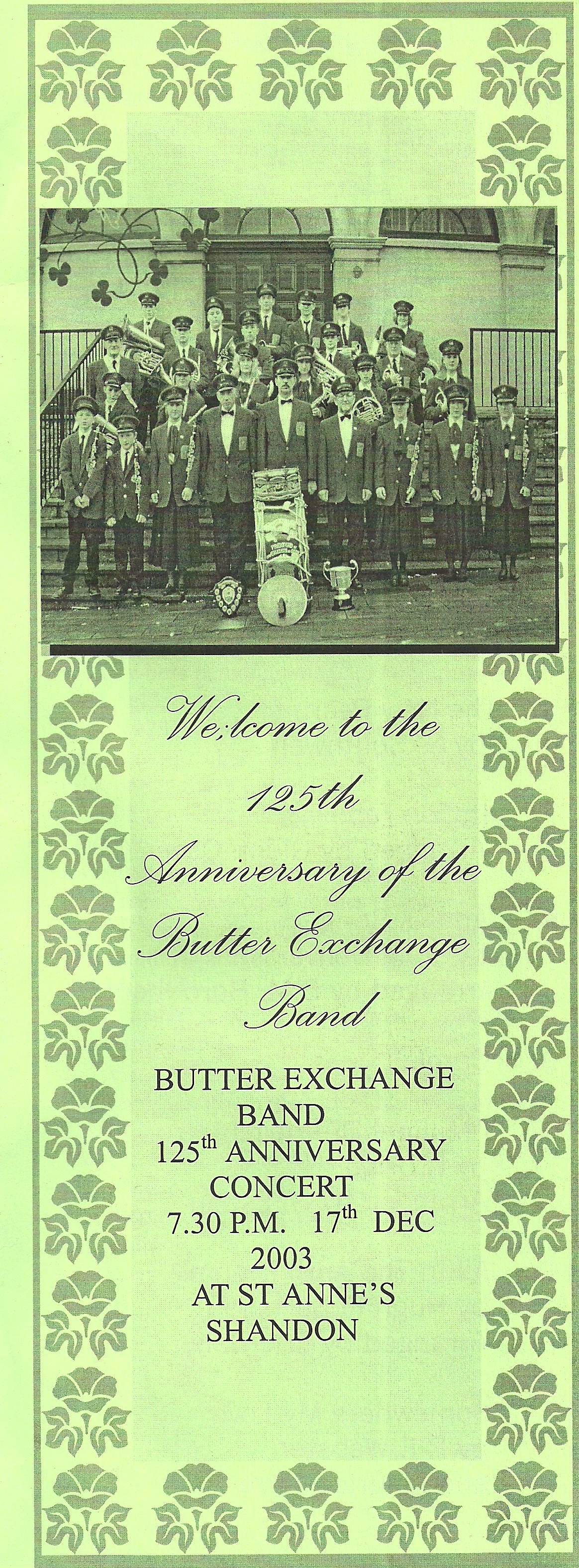 125th Anniversary Concert 2003