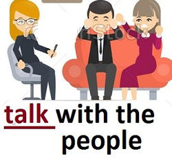 talk with the people