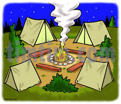 the campsite