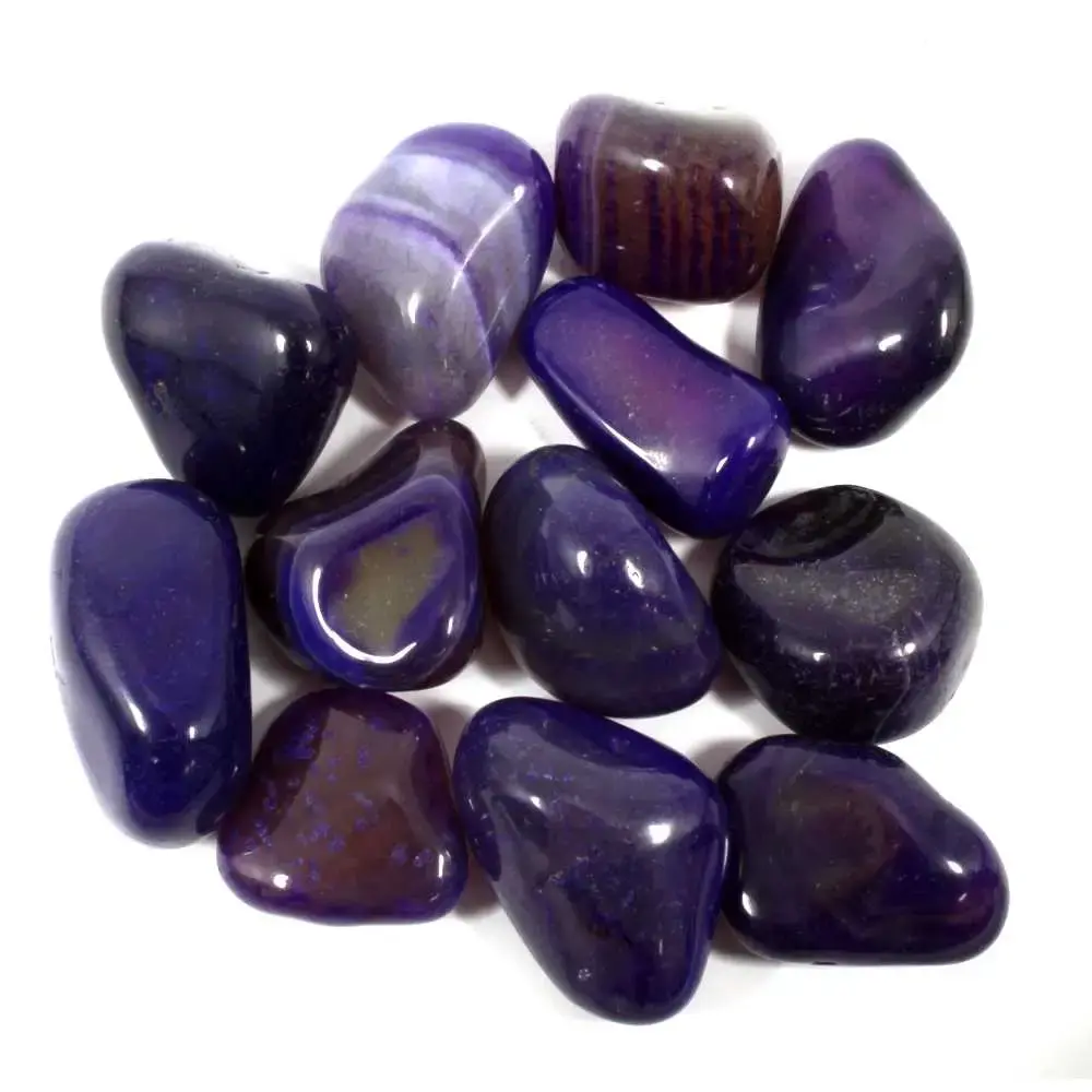 Purple Agate Tumbled
