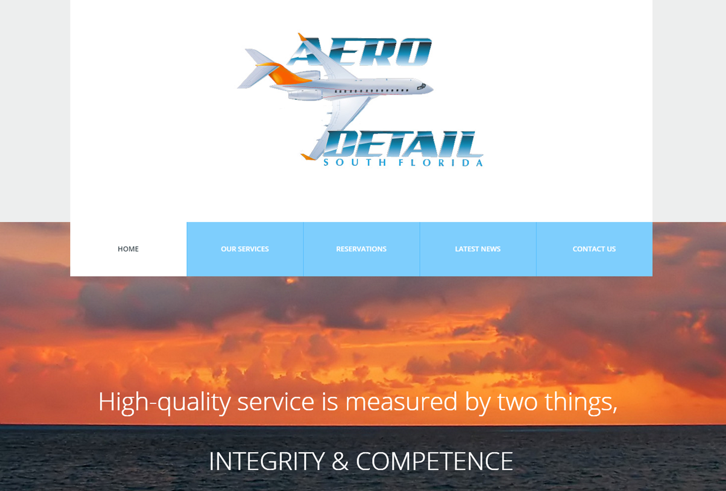 Aero Detail Website