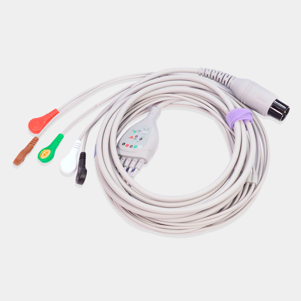 Cable de ECG de 5 Leads para ATL, pieza completa