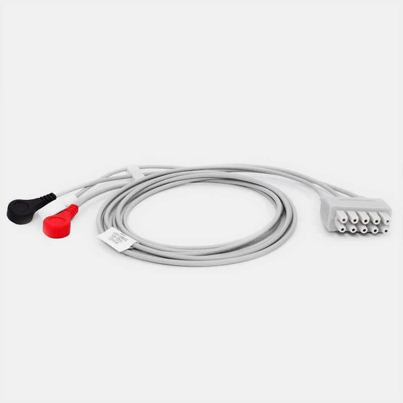 Miniatura: Latiguillos juego x 3 leads para GE Marquette
