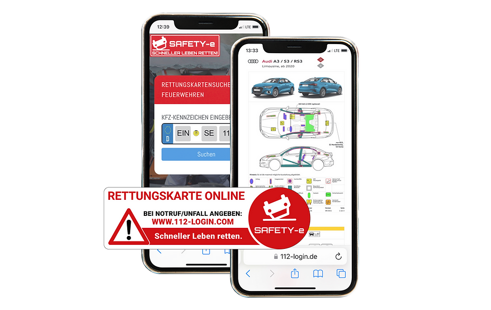 SAFETY-e digitale Rettungskarte für 112-login.com